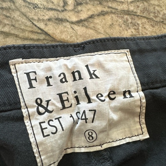 FRANK & EILEEN
Blackrock Utility Pant In Washed Black - Picture 3 of 10
